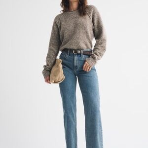Abercrombie & Fitch Blue Straight Leg Jeans